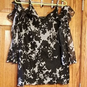 INC Open shoulder Blouse